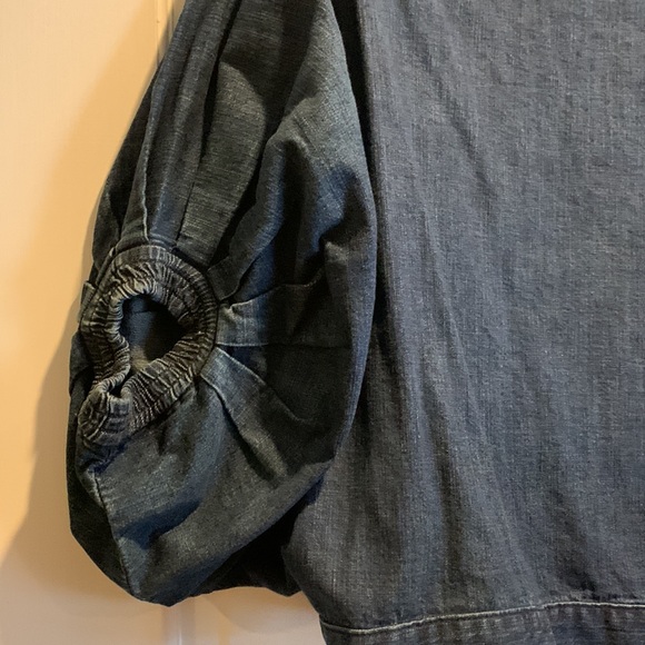 Rachael Comey denim top - Picture 5 of 10